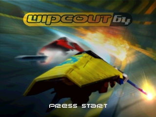 Wipeout 64 (USA) Title Screen